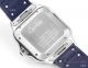 THB Factory Swiss Copy Cartier Santos Middle East Gray Gradient Blue Rubber Strap 39.8mm Watches (5)_th.jpg